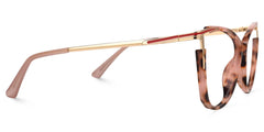 Cateye Yomary Pink and Tortoise Shell Glasses | Zeelool