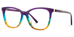 Gage Butterfly Colorful Color Frame Glasses for Women | Zeelool