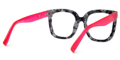 TR90 Ebony Eyeglasses, Ebony Square Glasses -Zeelool Glasses