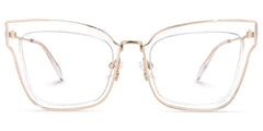 Tashawna Cateye Clear Glasses | Zeelool Glasses