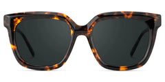 Lark Square Tortoise Polarized Sunglasses
