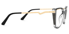 Spring hinges Celisa Eyeglasses, Celisa Black Glasses -Zeelool