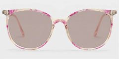 Chanty Petal Pink Round Mixed Glasses for Women | ZEELOOL