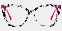 Kira Cow Frame Glasses with Butterfly Frame Online | ZEELOOL