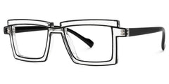 Zephyr Clear Glasses in Cyberpunk Style Eyeglasses