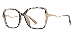 Rendon Square Tortoiseshell Glasses Women's Glasses | Zeelool