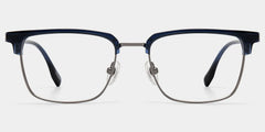 Audrey Blue Browline Glasses Frames for Men | ZEELOOL