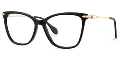 Butterfly-Shaped Spectacles With Shiny Diamond On The Temples