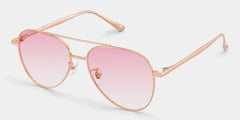 Cher Metal Rose Gold Aviator Sunglasses | ZEELOOL x Prabal Gurung