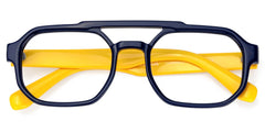 Aviator Salem Blue Color Frame Glasses | Zeelool