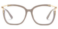 Spring hinges Sidibe Eyeglasses, Sidibe Khaki Glasses -Zeelool