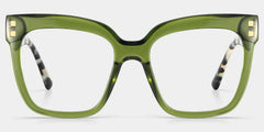 Minguela green square frame glasses Online | ZEELOOL
