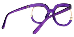 Darice Round Purple Glasses | Zeelool Glasses