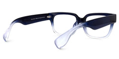 Colin Rectangle Dark-Blue Glasses | Zeelool Glasses