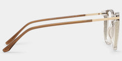 Rodz Square Brown Eyeglasses and Thin Frames Glasses
