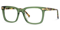 Rectangle Green Glasses Frames For Men