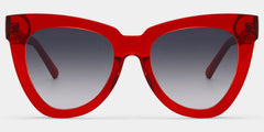 Yaser Cat-eye Red Eyeglasses and Acetate Frames