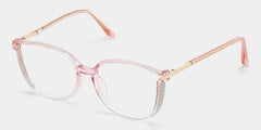Square Rodz Two-tone Eyeglasses with Clear Frames