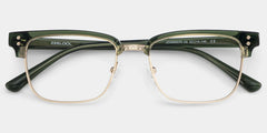 Ryan green browline Frame Glasses Online | ZEELOOL