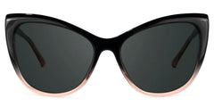 Shelby Cateye Black-Pink Sunglasses | Zeelool Glasses