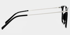 Michelle Black Rectangular Glasses for Men and Guys | ZEELOOL