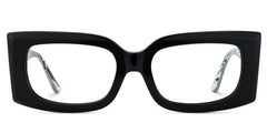 Orduno Black Rectangle Shape Eyeglasses | Zeelool