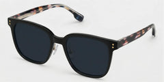 Donnalyn Black Square Natural Eyewear | ZEELOOL
