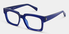 Amadeo blue full rim rectangle eyeglasses Online | ZEELOOL