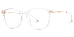 Clear Greene Square Eyeglasses and Glasses Frames