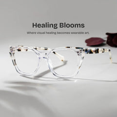 Maple Blossom Clear Butterfly Glasses | ZEELOOL