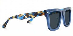 Thick Blue Frame Glasses For Men