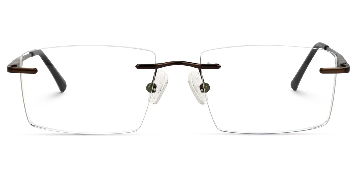 Cetina Rectangle Gold Glasses
