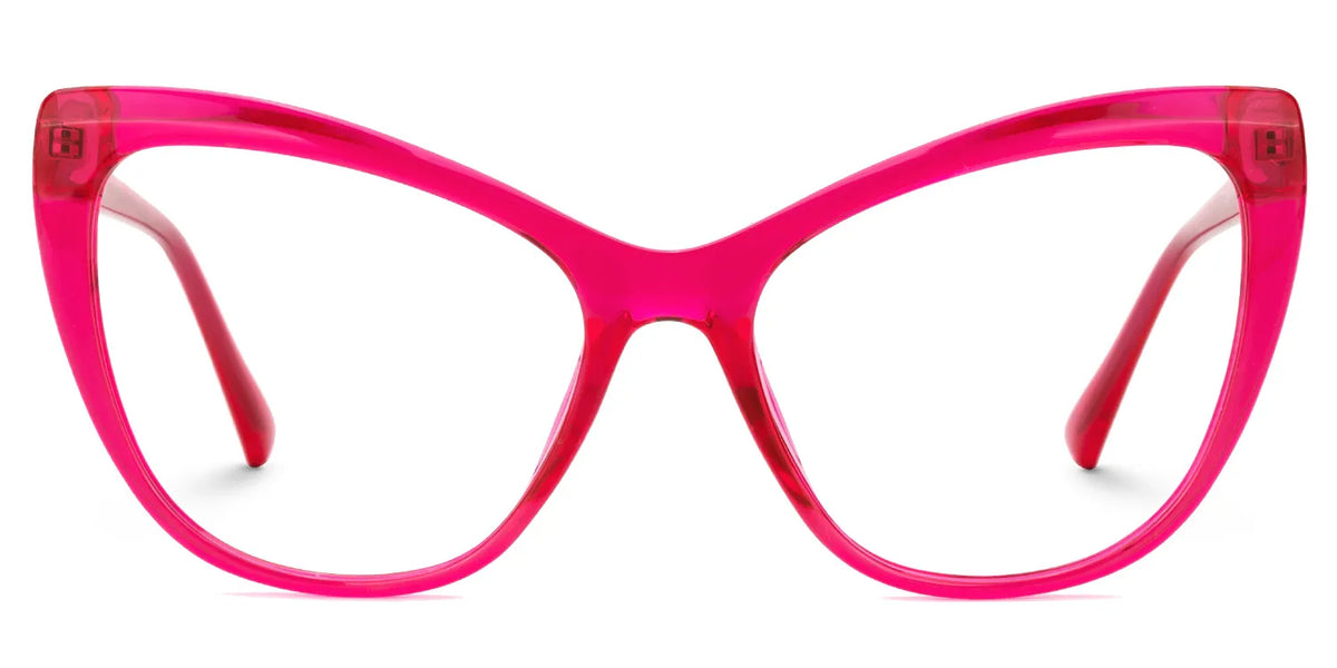 Shelby Cateye Hot Pink Eyeglasses and Glasses Frames