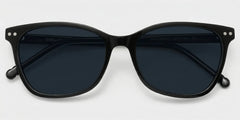 Marigold retro black frame glasses with Rectangle Frame Online | ZEELOOL