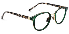 Matthew Round Green Glasses | Zeelool Glasses