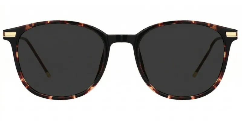 Greene Square Tortoise Frame Glasses | Zeelool Optical