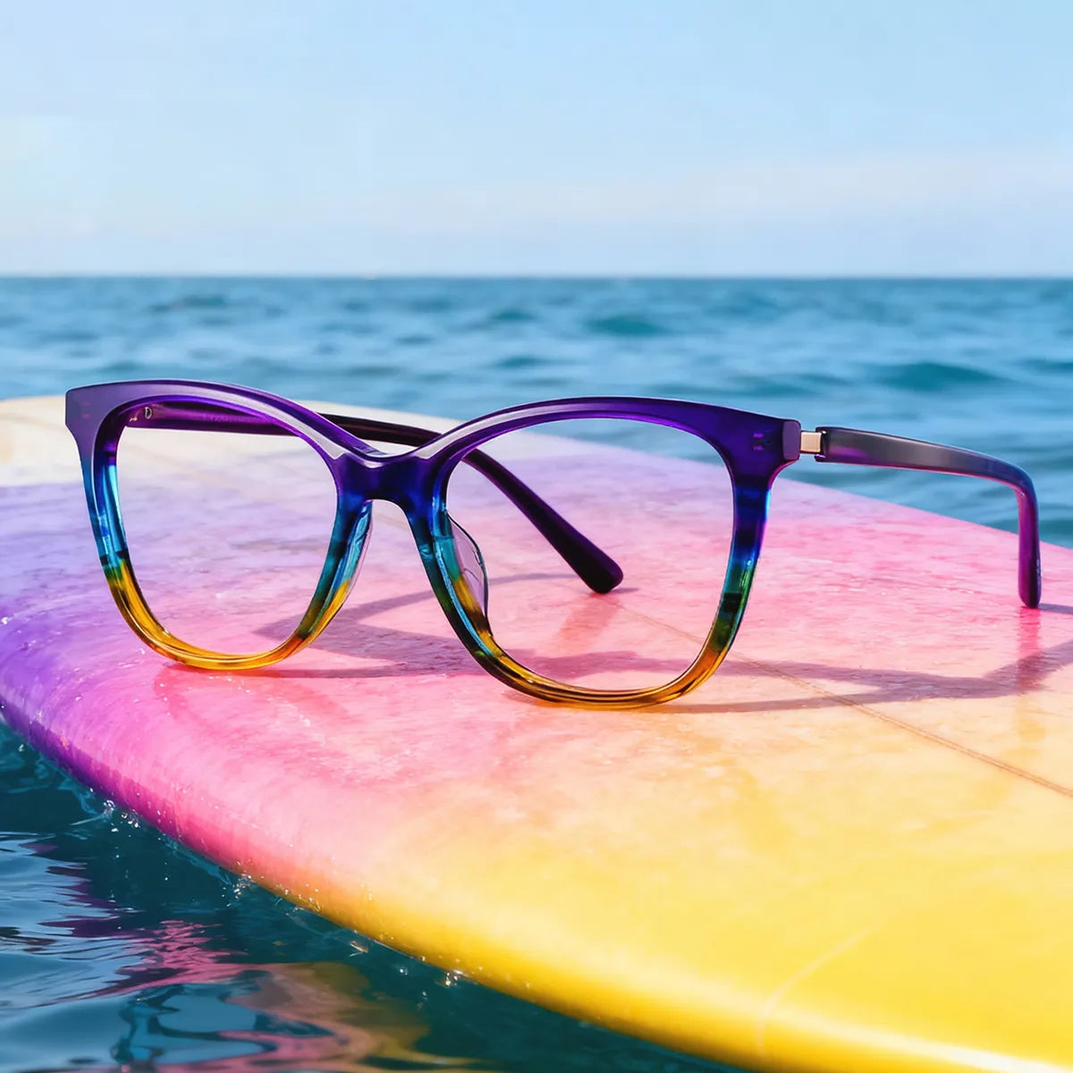 Gage Butterfly Colorful Color Frame Glasses for Women | Zeelool