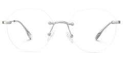 Hexagonal Rimless Glasses For Women