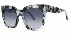 Minguela Square Gray-Tortoise Eyeglasses and Acetate Frames