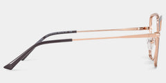 Grasso Square Two-Tone Eyeglasses & Metal Frames
