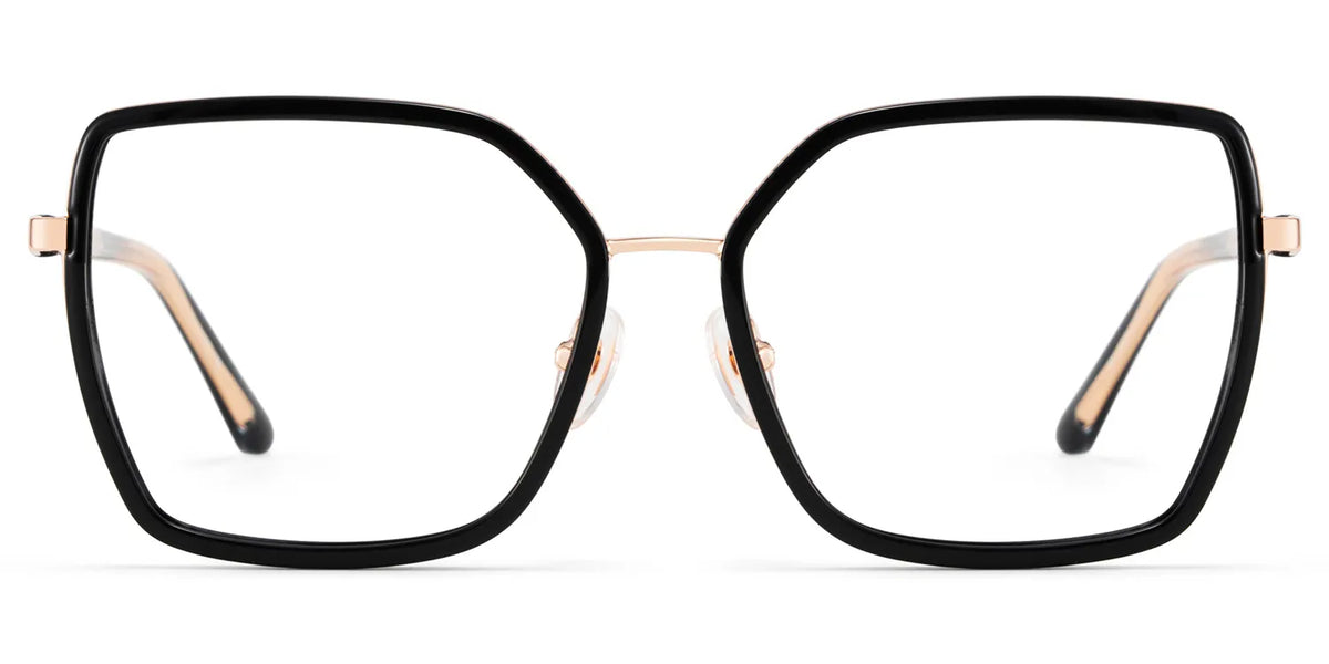 Black Square Frame Glasses - Jill on Sale | Zeelool