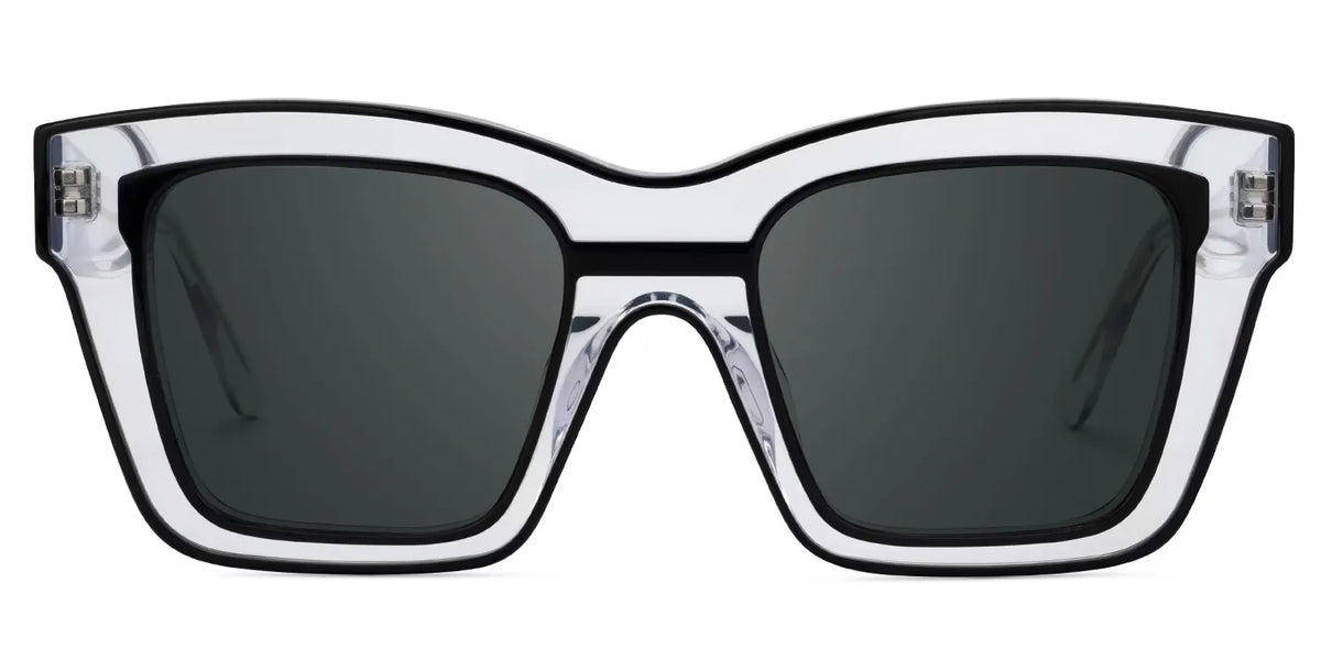 Legette Designer Eyeglasses in Square Black Frame