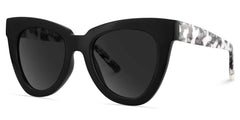 Yaser Cat-eye Black Eyeglasses and Acetate Frames