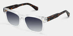 Connor transparent full rim rectangle eyeglasses Online | ZEELOOL