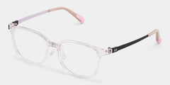 Lane Rectangle Cystal Frame Eyeglasses for Teens