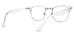Hacker Browline Clear Glasses | Zeelool Glasses