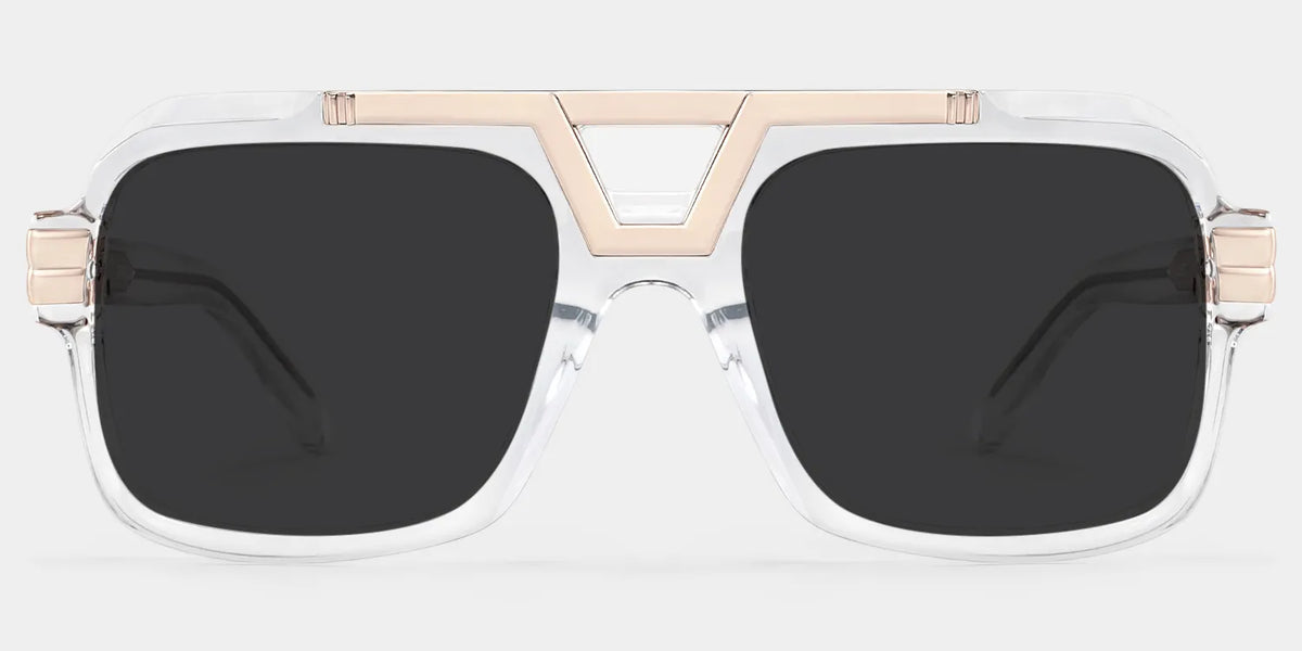 Croswell aviator transparent glasses for men Online | ZEELOOL