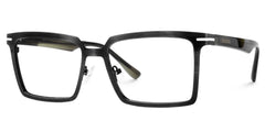 Sharma Rectangle Black Glasses Frames for Men
