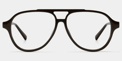 Drew Dark Brown Aviator Glasses for the Female | ZEELOOL