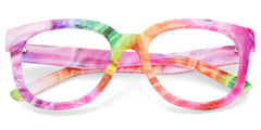 Multicolor Square Frame Glasses - Harrell on Sale | Zeelool